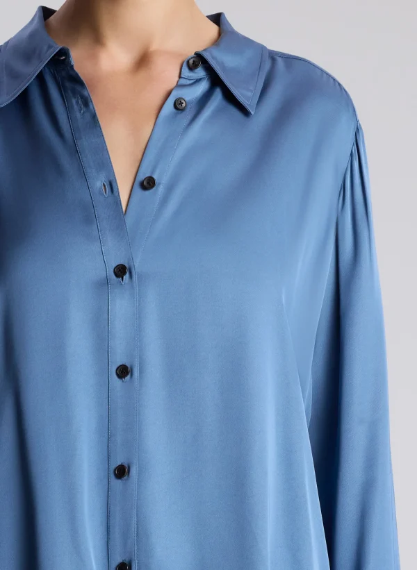 Women A.L.C. Tops>Aiden Satin Top