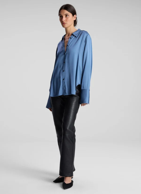 Women A.L.C. Tops>Aiden Satin Top