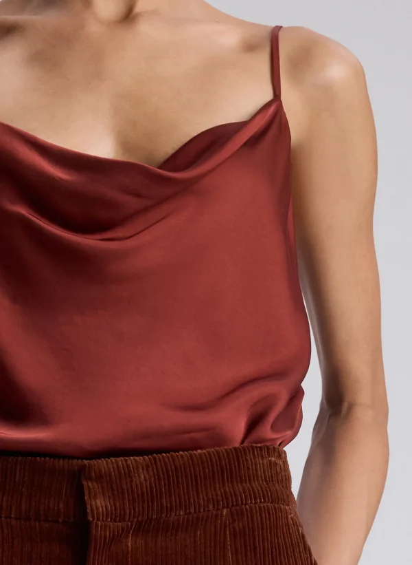 Women A.L.C. Tops | Tees & Tanks>Amber Satin Camisole Top