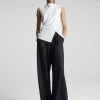Women A.L.C. Tops>Amira Ruched Sleeveless Top