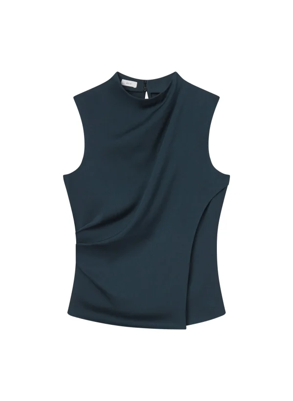 Women A.L.C. Tops>Amira Ruched Sleeveless Top
