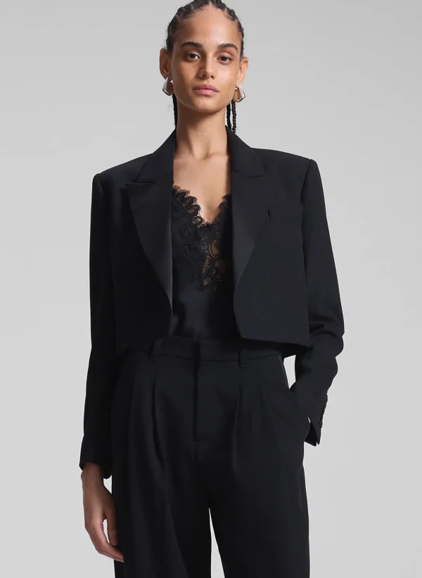 Women A.L.C. Jackets & Coats | Suits>Anderson Cropped Tux Jacket