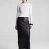 Women A.L.C. Tops | Tees & Tanks>Ari Cotton Rib Long Sleeve Tee