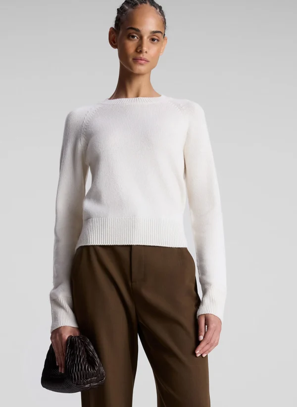 Women A.L.C. Tops | Sweaters>Ashtyn Cashmere Crew Neck Sweater