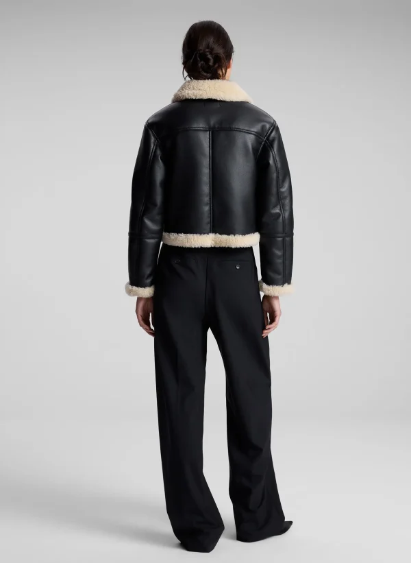Women A.L.C. Jackets & Coats>Avery Faux Shearling Jacket