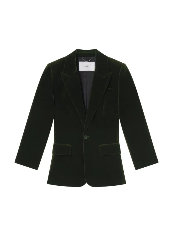 Women A.L.C. Jackets & Coats | Suits>Ben Velvet Tailored Jacket