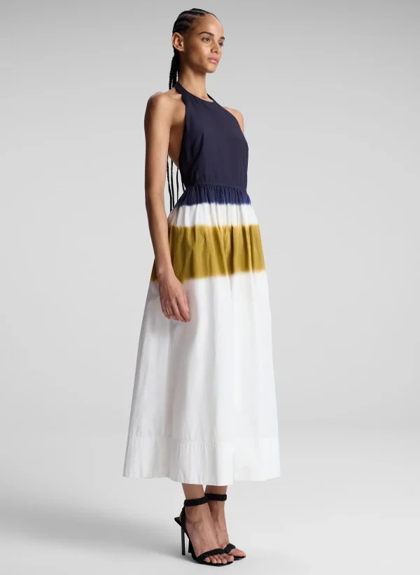 Women A.L.C. Dresses>Blake Dip Dye Midi Dress
