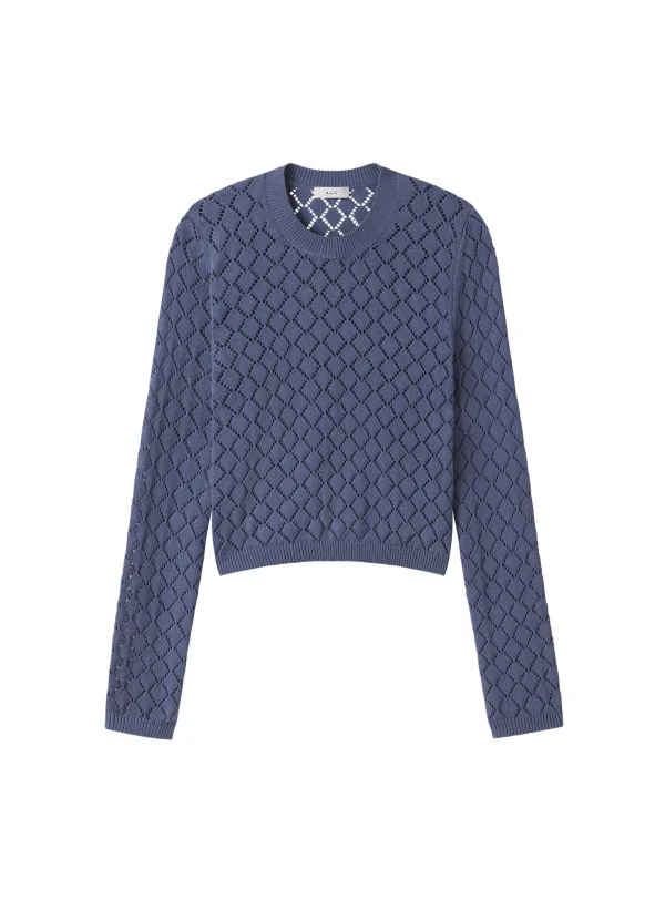 Women A.L.C. Tops | Knitwear>Brandi Pointelle Knit Top