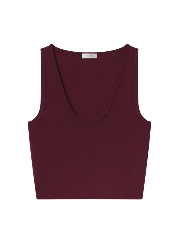 Women A.L.C. Tops | Tees & Tanks>Cleo Compact Knit Top