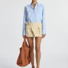Women A.L.C. Bottoms | Skirts>Conan Linen Mini Skirt