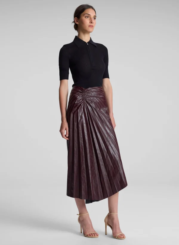 Women A.L.C. Tops | Knitwear>Cooper Fine Cotton Ribbed Top