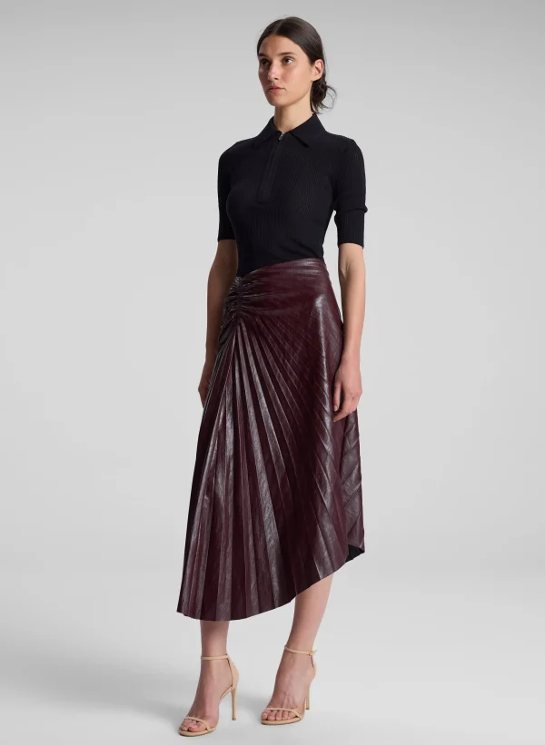Women A.L.C. Tops | Knitwear>Cooper Fine Cotton Ribbed Top