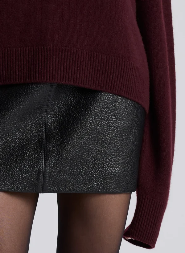 Women A.L.C. Bottoms | Skirts>Cowan Leather Mini Skirt