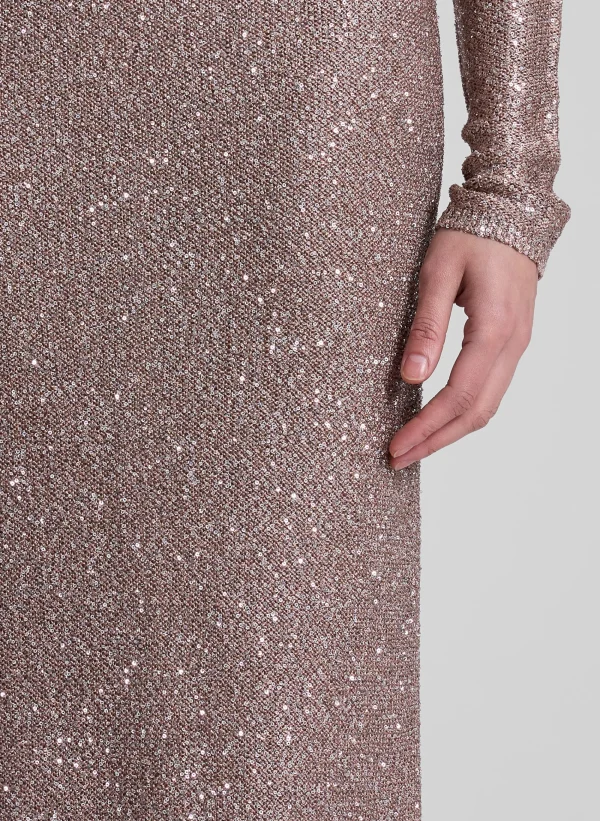 Women A.L.C. Knitwear | Bottoms>Dana Metallic Knit Midi Skirt