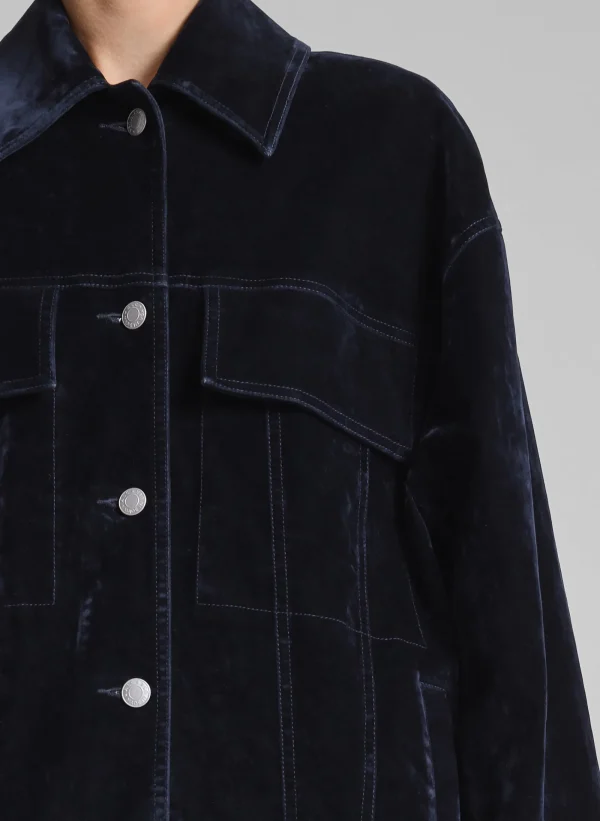 Women A.L.C. Jackets & Coats>Dean Velvet Jacket
