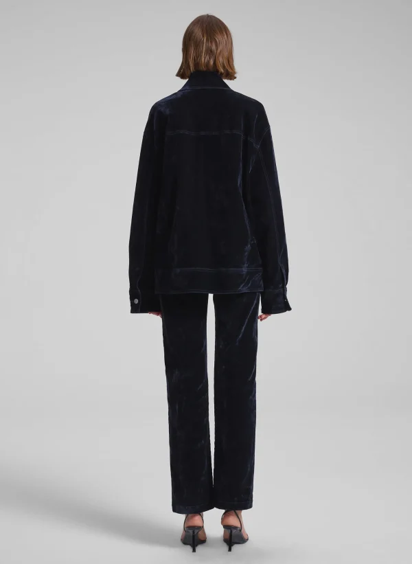 Women A.L.C. Jackets & Coats>Dean Velvet Jacket