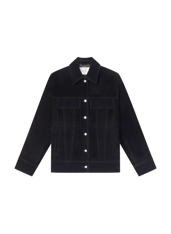 Women A.L.C. Jackets & Coats>Dean Velvet Jacket