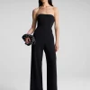 Women A.L.C. Bottoms | Jumpsuits>Eden Strapless Jumpsuit
