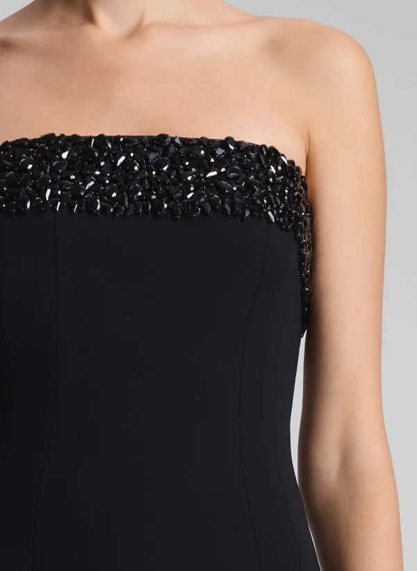 Women A.L.C. Dresses>Elizabeth Strapless Embellished Gown