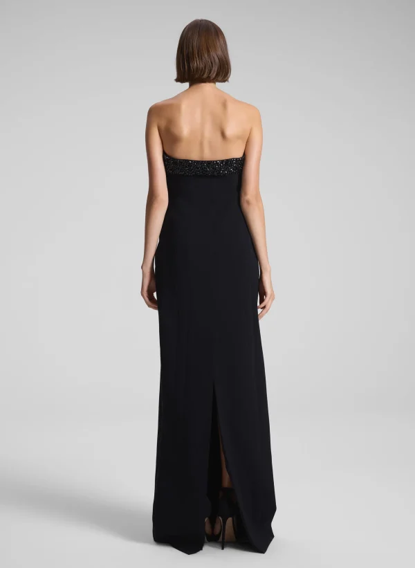 Women A.L.C. Dresses>Elizabeth Strapless Embellished Gown