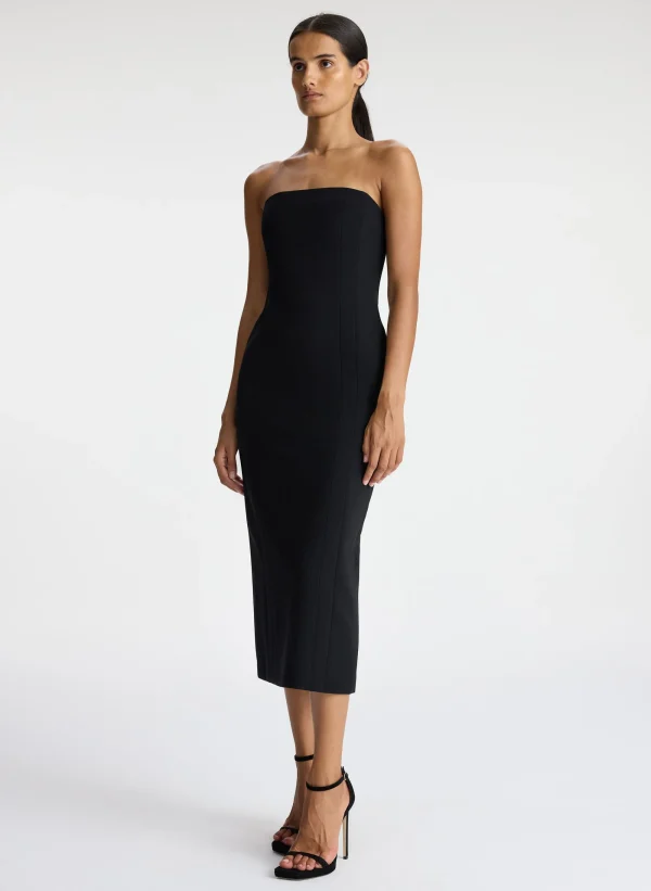 Women A.L.C. Dresses>Elizabeth Strapless Midi Dress