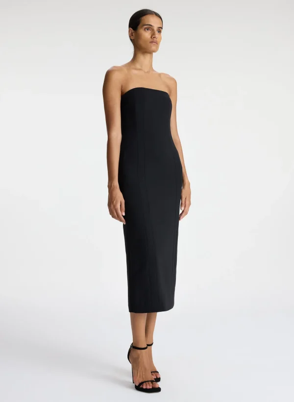 Women A.L.C. Dresses>Elizabeth Strapless Midi Dress