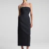 Women A.L.C. Dresses>Elizabeth Wool Cashmere Strapless Midi Dress