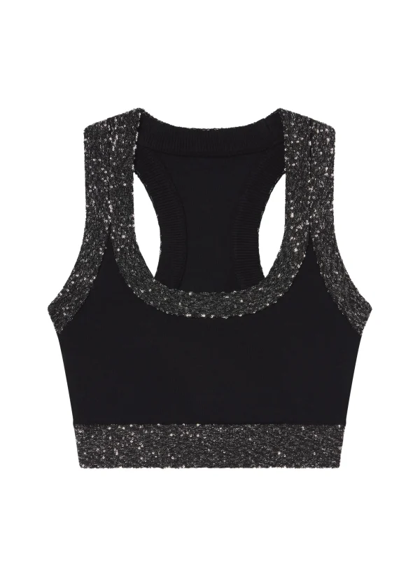 Women A.L.C. Tops | Knitwear>Elle Sequined Embellished Bra