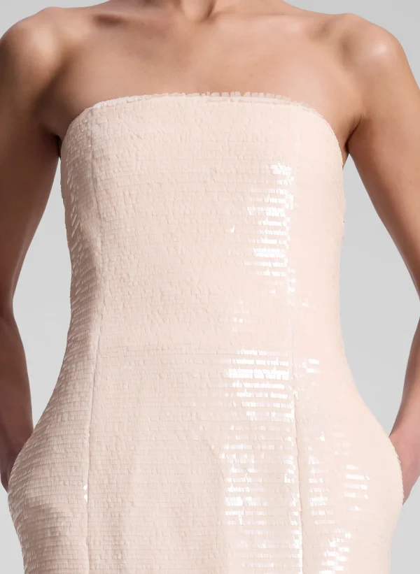Women A.L.C. Dresses>Elsie Strapless Sequin Mini Dress