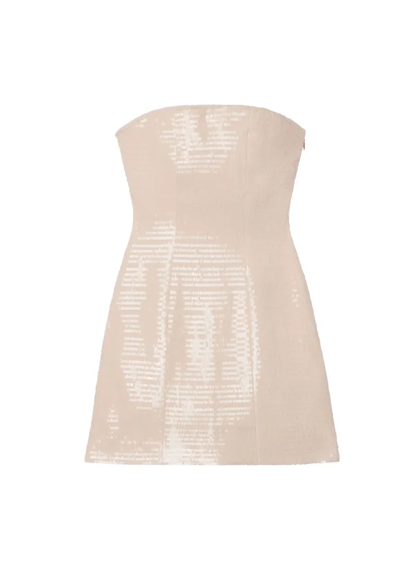 Women A.L.C. Dresses>Elsie Strapless Sequin Mini Dress