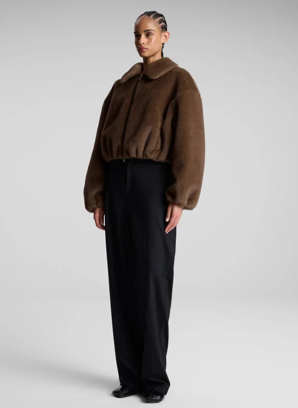 Women A.L.C. Jackets & Coats>Esme Faux Fur Jacket