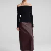 Women A.L.C. Tops | Knitwear>Evelyn Merino Off Shoulder Top