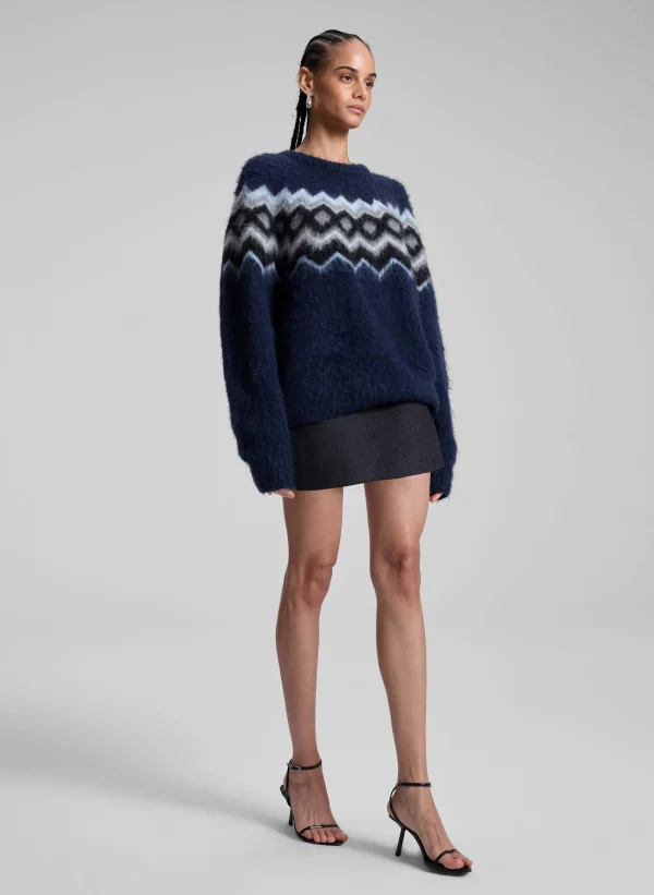 Women A.L.C. Tops | Sweaters>Ezra Fairisle Sweater
