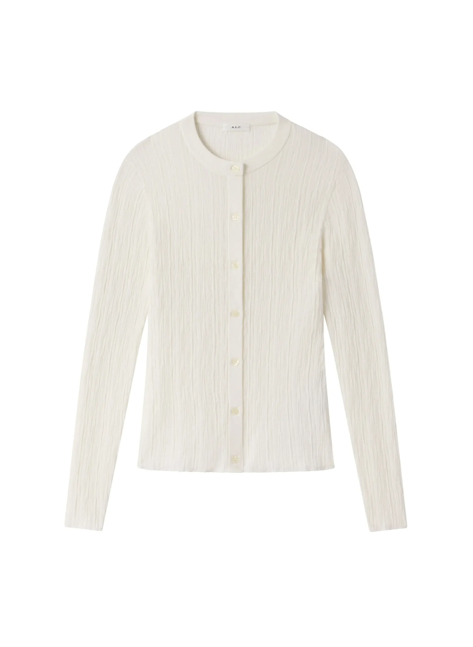 fisher_fine_cotton_cardig_6.webp Women A.L.C. Tops | Sweaters>Fisher Fine Cotton Cardigan