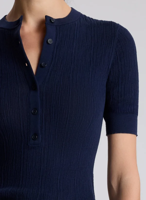Women A.L.C. Tops | Knitwear>Fisher Fine Cotton Knit Top