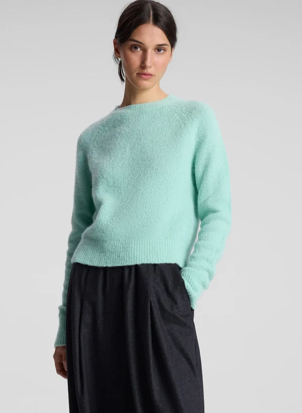 Women A.L.C. Tops | Sweaters>Frankie Wool Cashmere Crew Neck Sweater