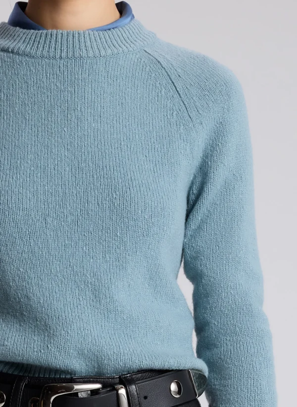 Women A.L.C. Tops | Sweaters>Frankie Wool Cashmere Crew Neck Sweater