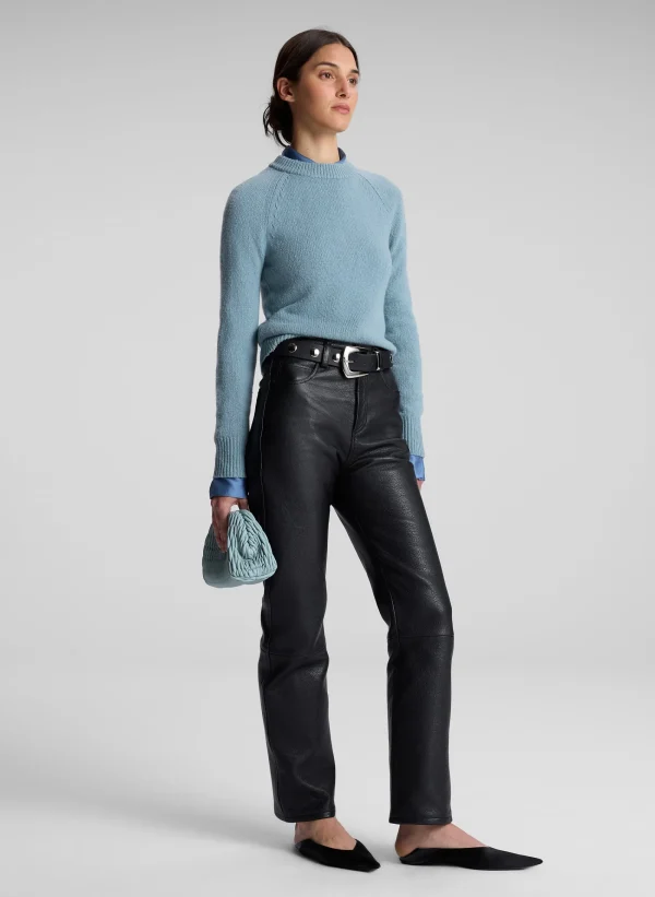 Women A.L.C. Tops | Sweaters>Frankie Wool Cashmere Crew Neck Sweater