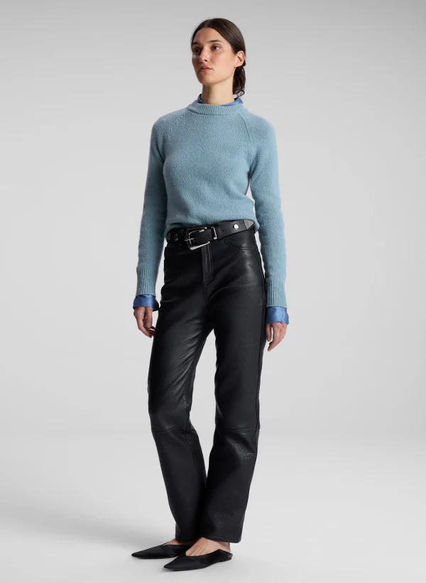 Women A.L.C. Tops | Sweaters>Frankie Wool Cashmere Crew Neck Sweater