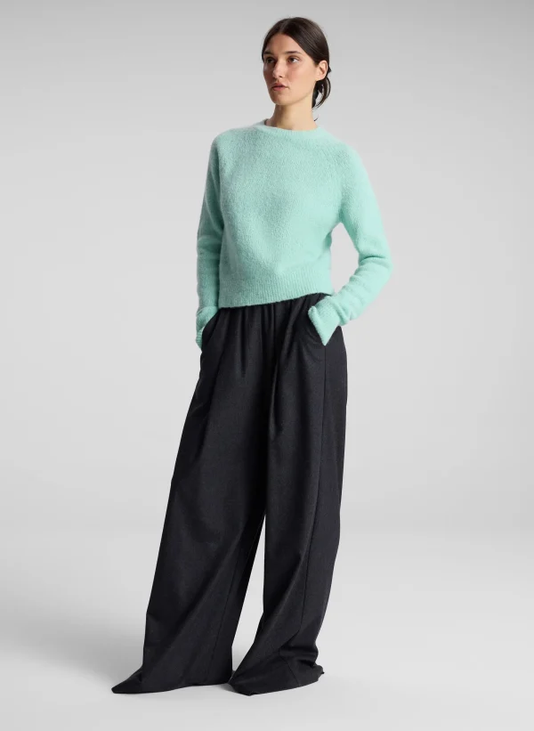 Women A.L.C. Tops | Sweaters>Frankie Wool Cashmere Crew Neck Sweater
