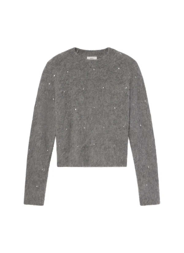 Women A.L.C. Tops | Sweaters>Frankie Wool Cashmere Embellished Sweater