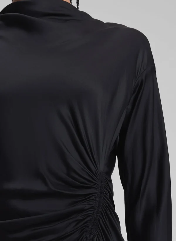 Women A.L.C. Dresses>Georgia Satin Mini Dress