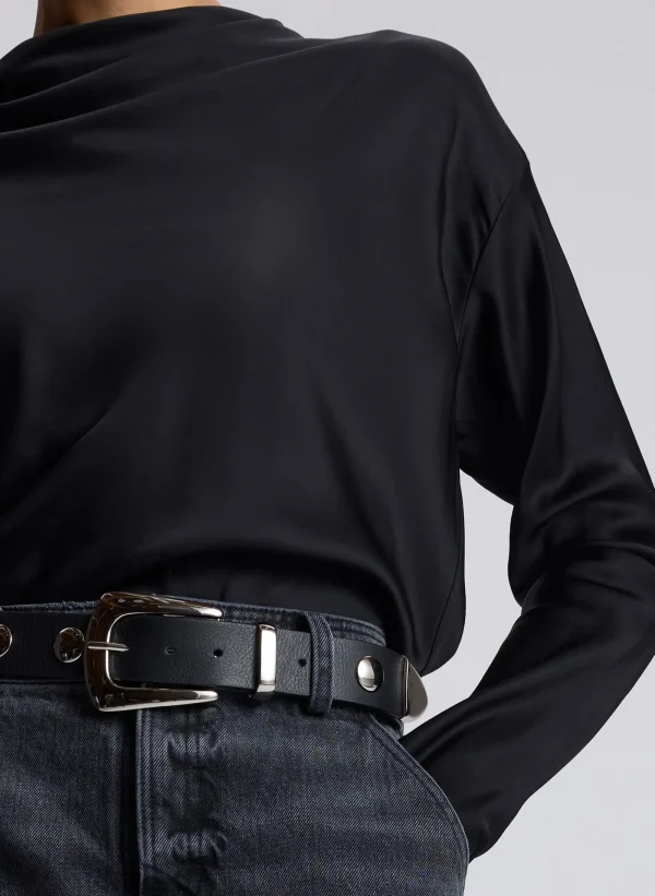 Women A.L.C. Tops>Georgia Satin Top