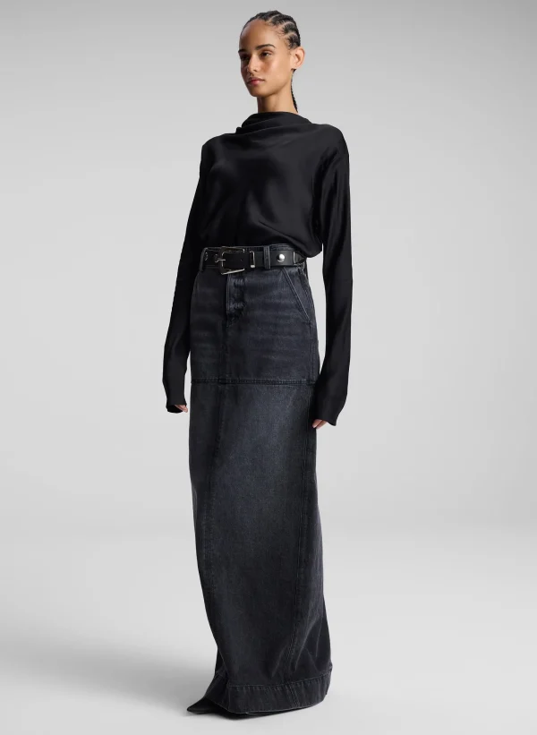 Women A.L.C. Tops>Georgia Satin Top
