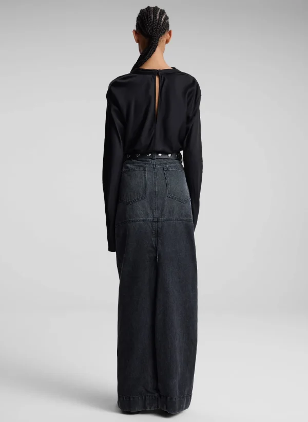 Women A.L.C. Tops>Georgia Satin Top