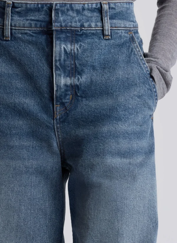 Women A.L.C. Bottoms>Grant Stretch Wide Leg Jean