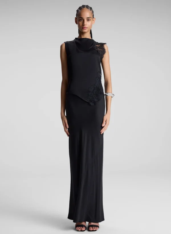 Women A.L.C. Bottoms | Skirts>Greta Satin Maxi Skirt