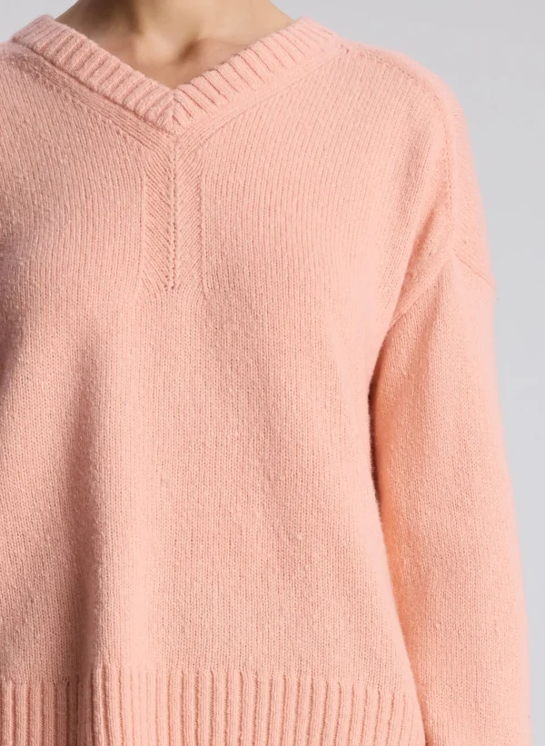 Women A.L.C. Tops | Sweaters>Harley Wool Cashmere V Neck Sweater