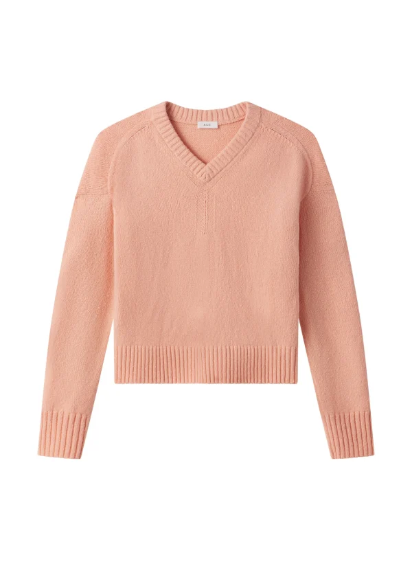 Women A.L.C. Tops | Sweaters>Harley Wool Cashmere V Neck Sweater