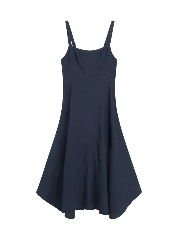 Women A.L.C. Dresses>Harlow Linen Midi Dress